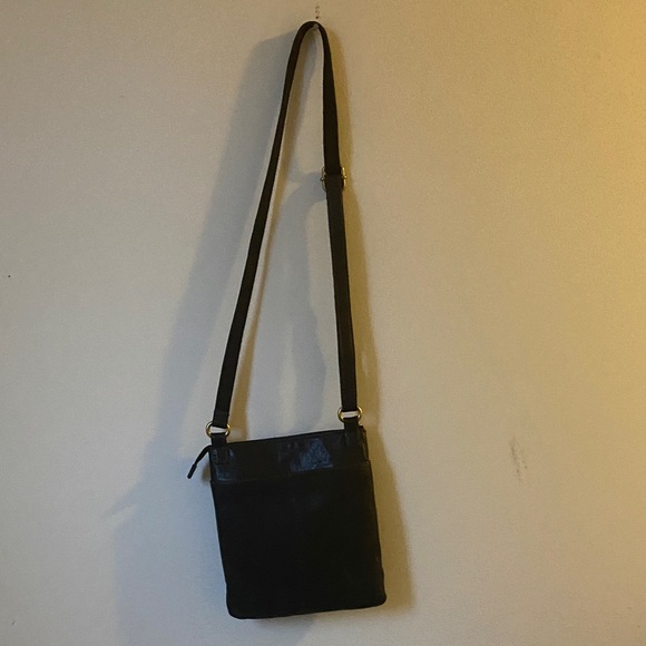 Fossil Black Leather Crossbody Bag - Picture 6 of 9